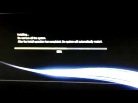 how to update ps3