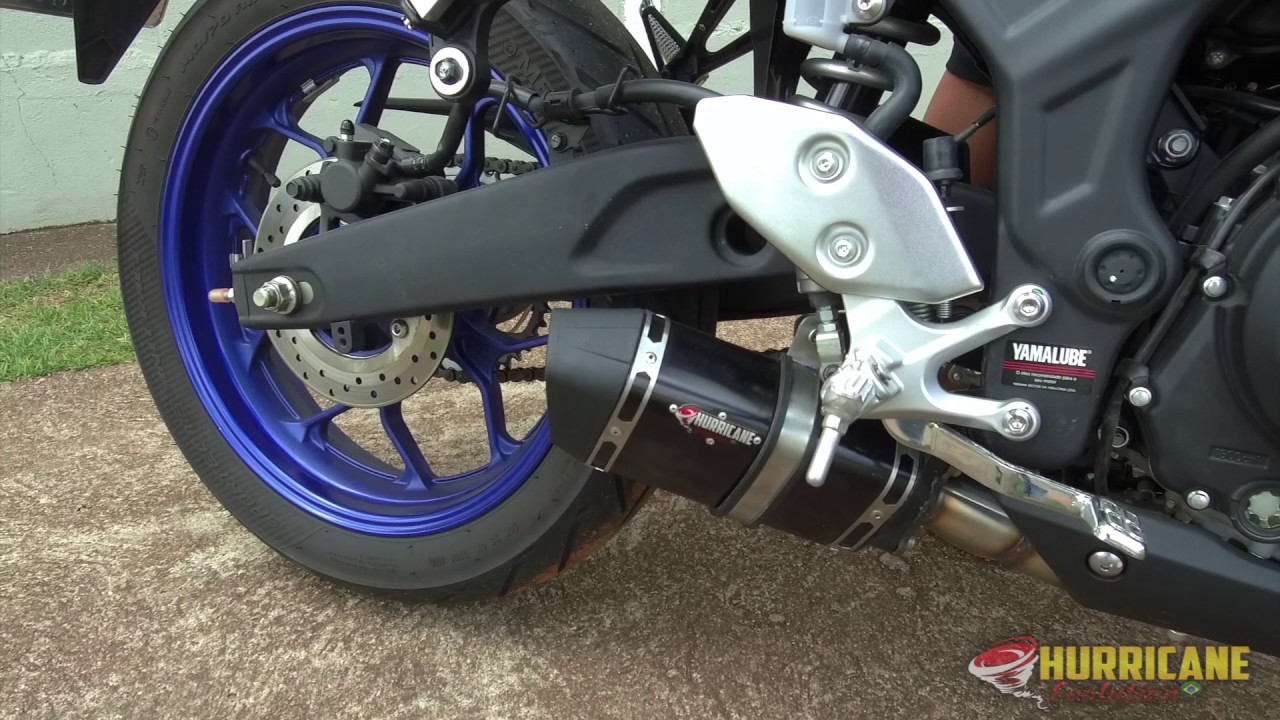 Capa do vídeo  Escapamento F4 Evolution Full Yamaha R3 2016 a 2022