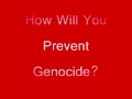 Genocide Awareness Public Service Announcements on Teacher Tube