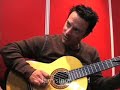 Peter Distefano gets an acoustic guitar