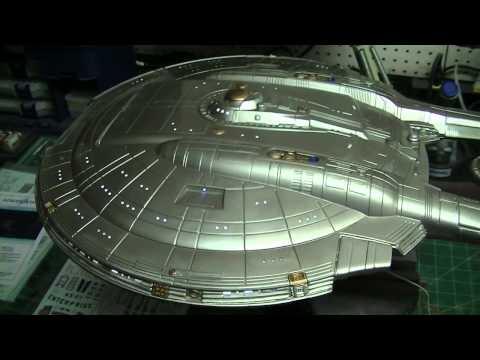 how to paint the enterprise nx-01 model
