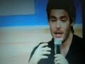 Kostas Martakis singing in the All Stars Game (part 1)