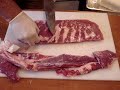 Trimming Spare Ribs Trimming Spare Ribs
