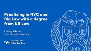 click to watch Practicing in NYC and Big Law with a degree from UB Law