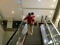 Ankitha Chidurala - Riding an escalator Ankitha Chidurala - Riding an escalator