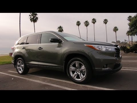 2014 Toyota Highlander Hybrid First Drive Review 2014 Toyota Highlander Hybrid First Drive Review