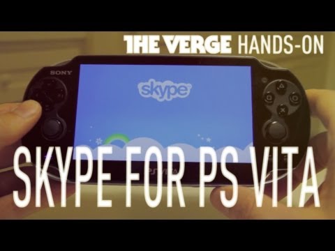 how to text chat on skype for ps vita