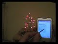 LED Weihnachtsbaum mit Internet-Anschluss