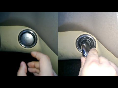 how to open mercedes key