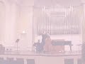 the video:
live bits from tchaikovsky's (1840-1893)
variations on a rococo theme op. 33 for violoncello.
performed by
guy tuneh (double-bass, kontrabass)
(co principal bassist in west-eastern divan orchestra 2007 under daniel barenboim)
alessandra albano (piano, klavier),(italy).

this live performance was part of doublebass
gala evening in basel (swizerland).
thanks to clara, betty, thomas and m�rton who are great bass players!

what an evening!!

special thanks to:

mr. wolfgang g�ttler

- - - - - - - - - - - - - -
visit guy tuneh online:

http://www.guytuneh.com