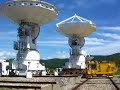 Moving radio telescope Moving radio telescope
