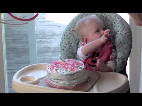 Olivia’s First Birthday Party – the Cake – 7 April 12