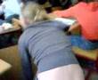 Accident in the classroom