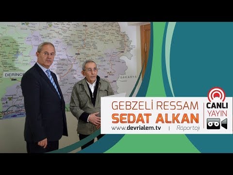 Gebzeli Ressam Sedat Alkan canlı yayında