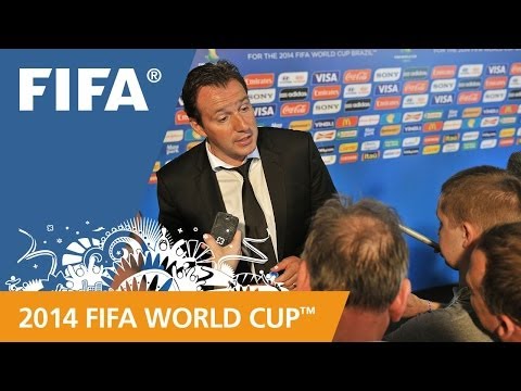 FINAL - Belgium coach Marc Wilmots speaks about his team's draw for the 2014 FIFA World Cup™. More videos about the 2014 FIFA World Cup™ Final Draw: http://www.youtu...