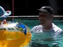 Swimming with the kids 4th of July