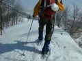 スノーシューで山歩き