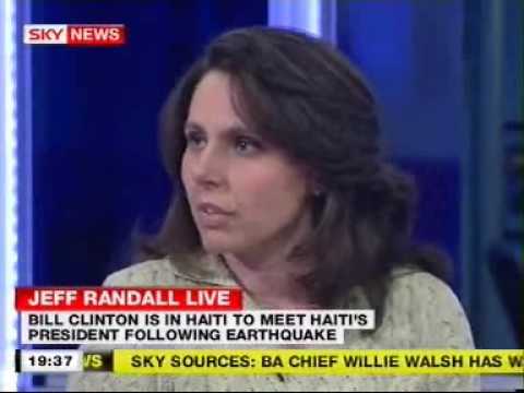 Interview on Sky News about Haiti earthquake response