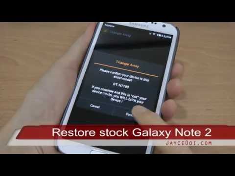 how to recover samsung galaxy y firmware