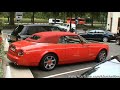 Arab Red/Chrome Rolls Royce Drophead Coupè