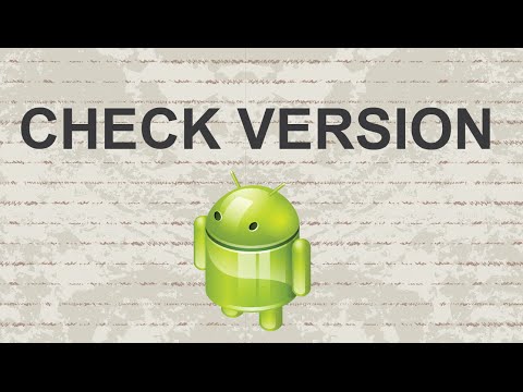 how to check android version