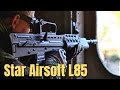 STAR L85, ICS M4 AIRSOFT AT THE FORT, SCOTLAND 2007