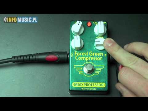 Mad Professor Forrest Green Compressor Factory Made - test w Infomusic
