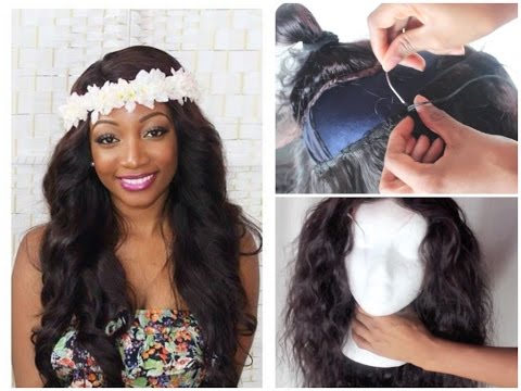 side - DIY- U Part Wig + Closure Tutorial - Side Part How to make a U Part Wig yourself. - lizlizlive Hey loves, I hope you are all well and safe. I decided to make another U Part Wig tutorial,...