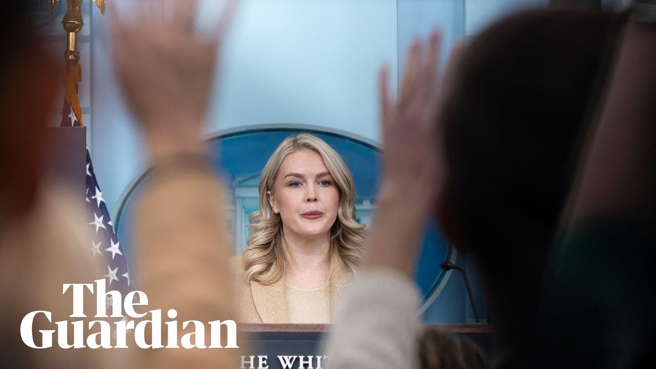 White House briefing with Karoline Leavitt – watch live