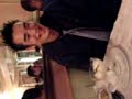 Mak et tout le monde au resto avec la glace