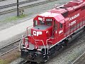 CP 6614 (SD40-2) in Calgary yards CP 6614 (SD40-2) in Calgary yards