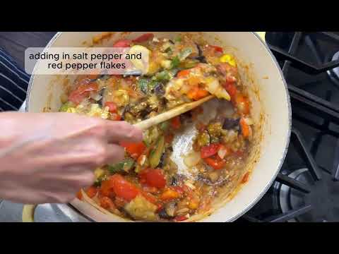 Ratatouille - easy veggie meal prep!