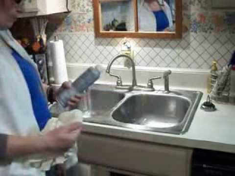 how to make black sink shiny again