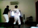 playing WII