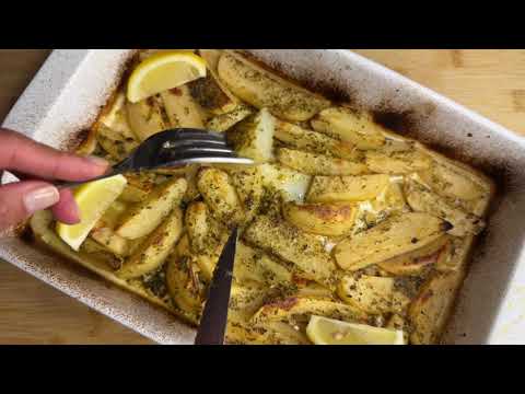 Greek Lemon Potatoes