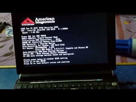 how to recover eee pc asus