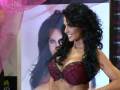 Jordan in sexy lingerie strip