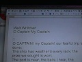 read poems sunrise high school mavericks charter teachers public domain read a poem project the lyrics appear in the video. walt whitman used more exclamation points than many poets... walt whitman read by a teacher at mavericks high school in fort lauderdale