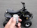automatic kill switch for atv remote quad