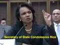 Condoleezza Rice: Liar, Secretary of State, War Criminal pt3