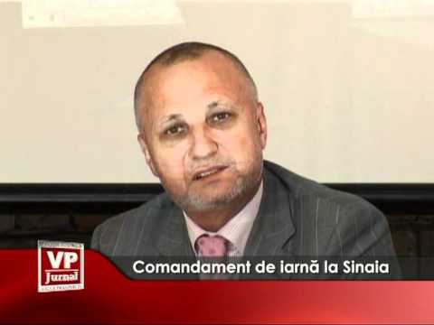 Comandament de Iarnă la Sinaia