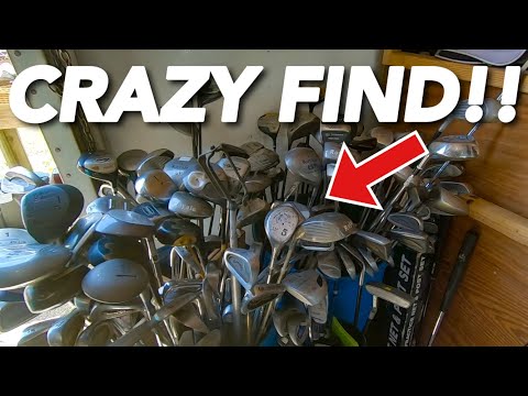 We ALWAYS Find EXPENSIVE Golf Clubs At THIS Thrift Store!!