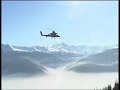 K-MAX carrying a car in the Swiss Alps