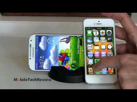 iphone; - Lisa Gade compares the Samsung Galaxy S4 and the iPhone 5. Don't forget to watch our video reviews of these phones too. And our full written reviews are here...
