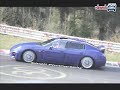 2010 porsche panamera on nurgurgring