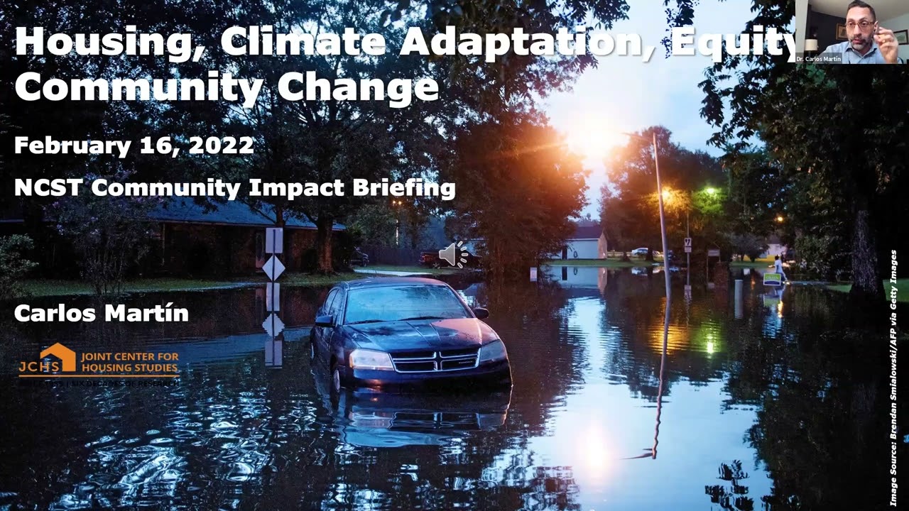 Community Impact Briefing: Housing, Climate Adaptation, and Community Change (February, 16, 2021)