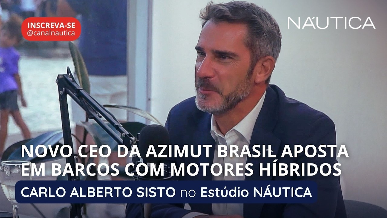 Novo CEO da Azimut Brasil revela lançamentos e aposta em barcos com motores híbridos | NÁUTICA