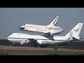 SPACEFLIGHTNEWS.NET - Watch as the space shuttle Endeavour completes a cross-country ferry flight on the back of a modified Boeing 747 and lands at Kennedy Space Center's shuttle landing strip. Endeavour was forced to land in California at the end of STS-126 because of bad weather in Florida. This was our view from a special viewing site in front of the KSC control tower. For more spaceflight news, visit www.SpaceflightNews.net, Spaceflight News.