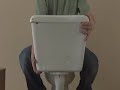 How to assemble a toilet from a plumbing supply house