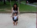Seth having a swing